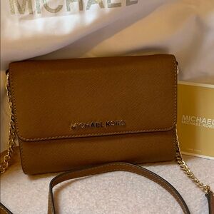 Michael Kors Tan Crossbody Bag